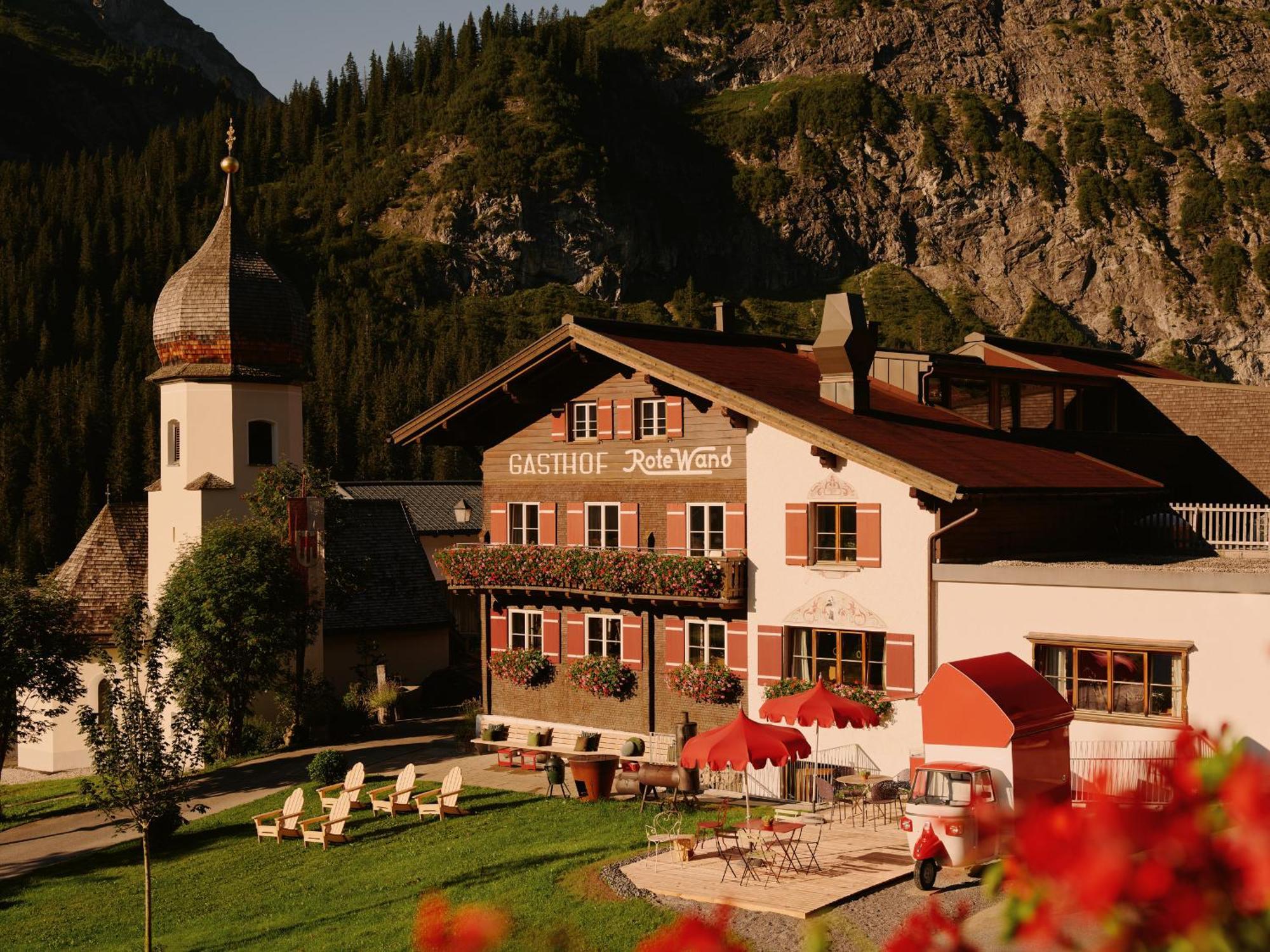 Rote Wand Gourmet Hotel, A Member Of Design Hotels Lech am Arlberg Bagian luar foto